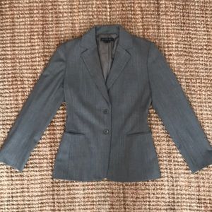 Lafayette 148 New York Grey Blazer
